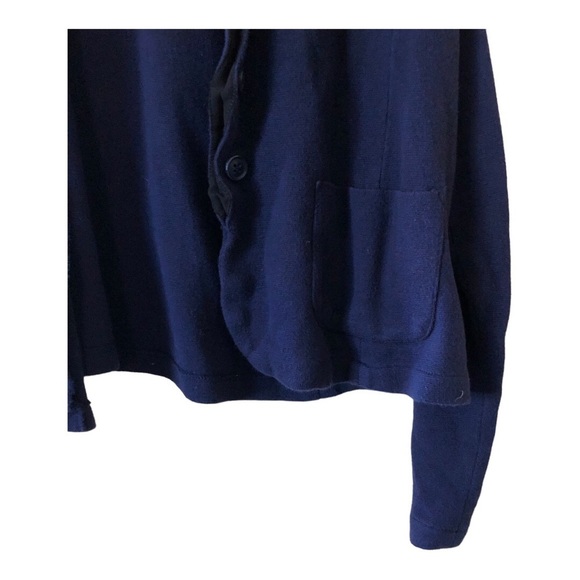 CAbi Breakthrough Sweater Blazer Women's Size XL Blue - Picture 6 of 8